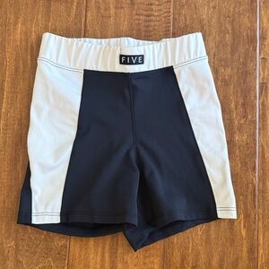 5 Dancewear Aura Bikers - Worn once. Size YXL